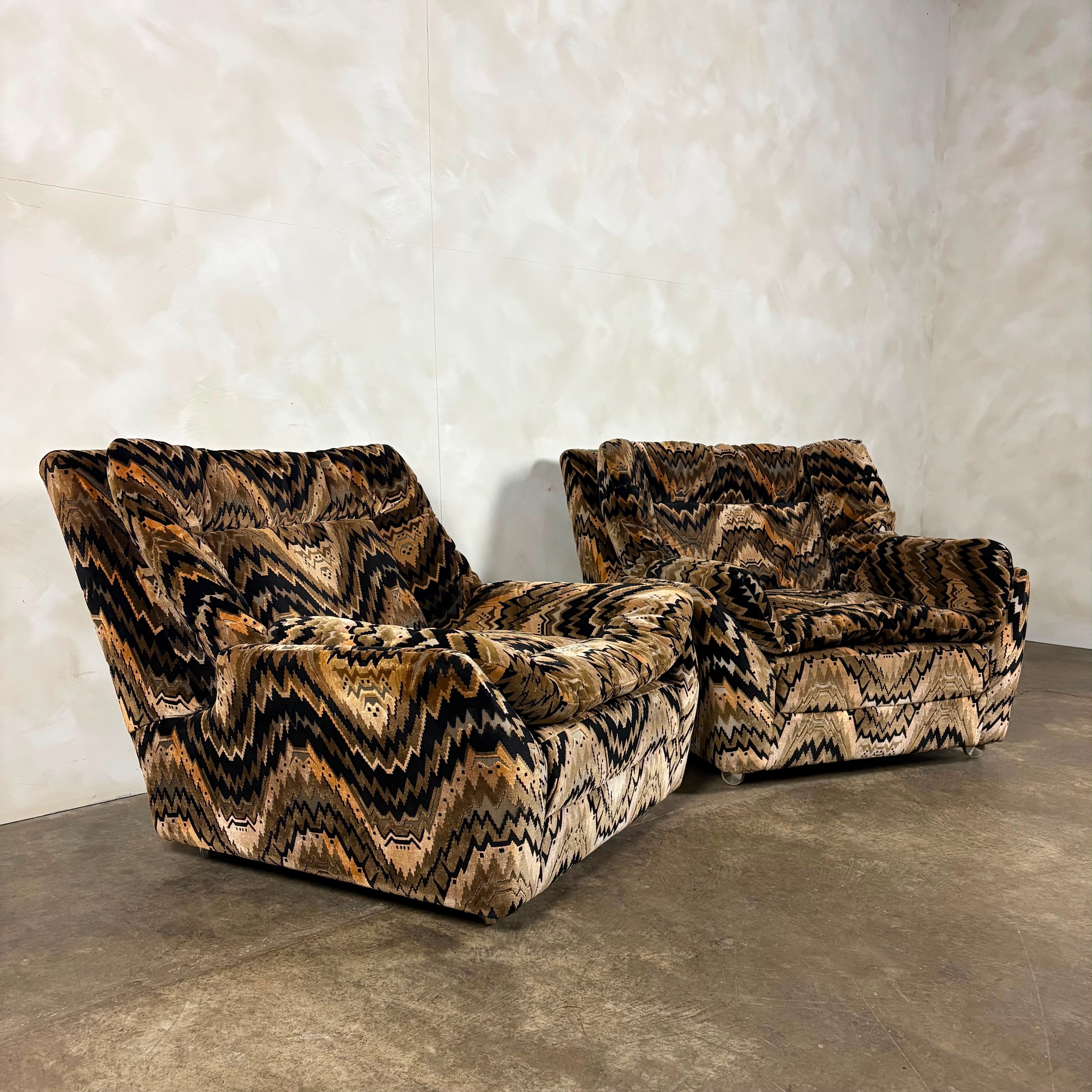 Howard Keith Original Pair Of Helmsdale Armchairs HK Diplomat Mid Century Vintage Retro MCM