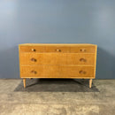 Meredew Oak Sideboard/Chest Of Drawers Mid Century Vintage Retro MCM Set 2