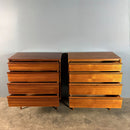 Pair Of Teak Chest Of Drawers Austinsuite Frank Guille Mid Century Vintage Retro MCM