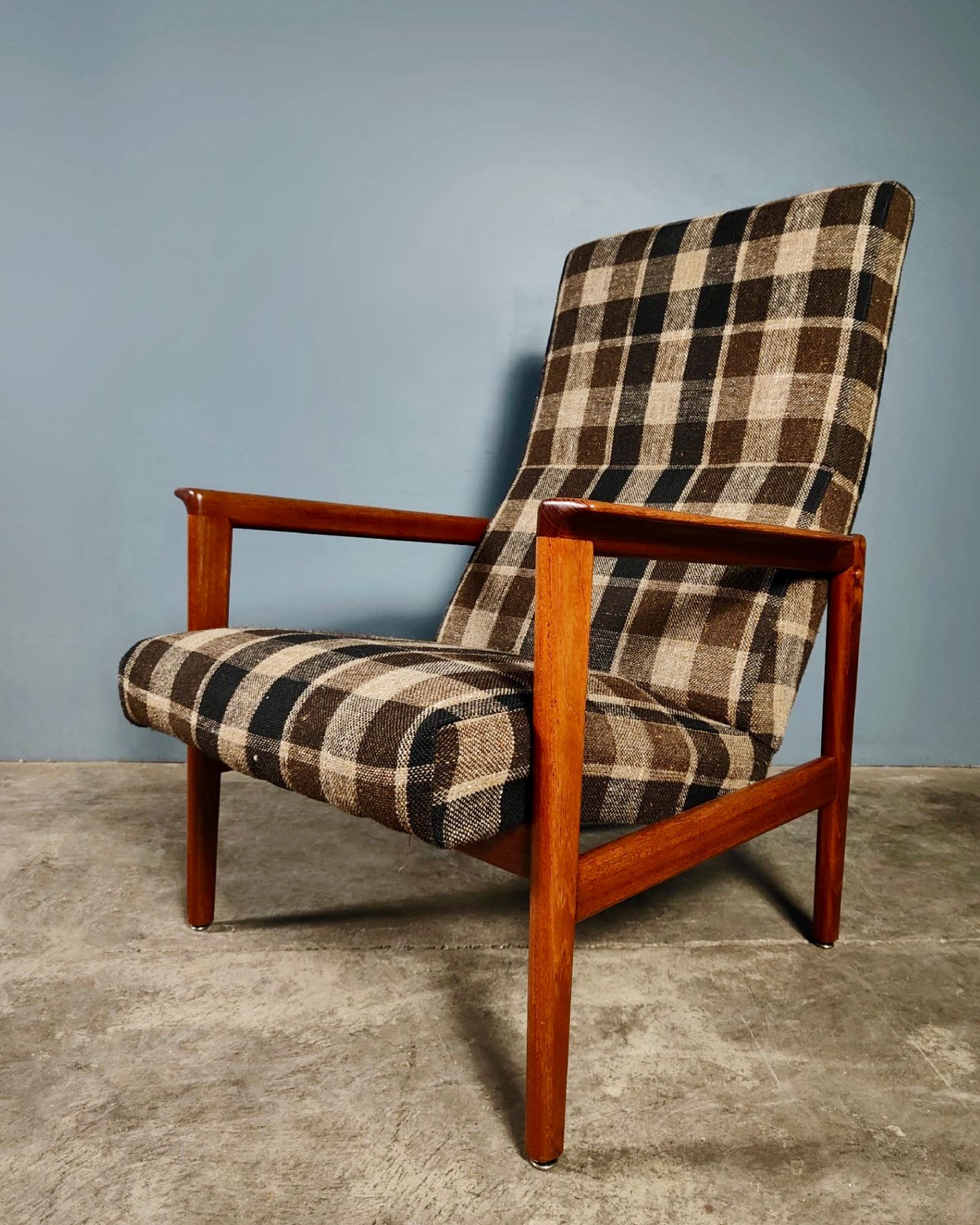 Mid Century Danish Teak Armchair Vintage Retro MCM