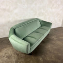 Greaves & Thomas Green Four Seater Sofa Bed Mid Century Vintage Retro MCM