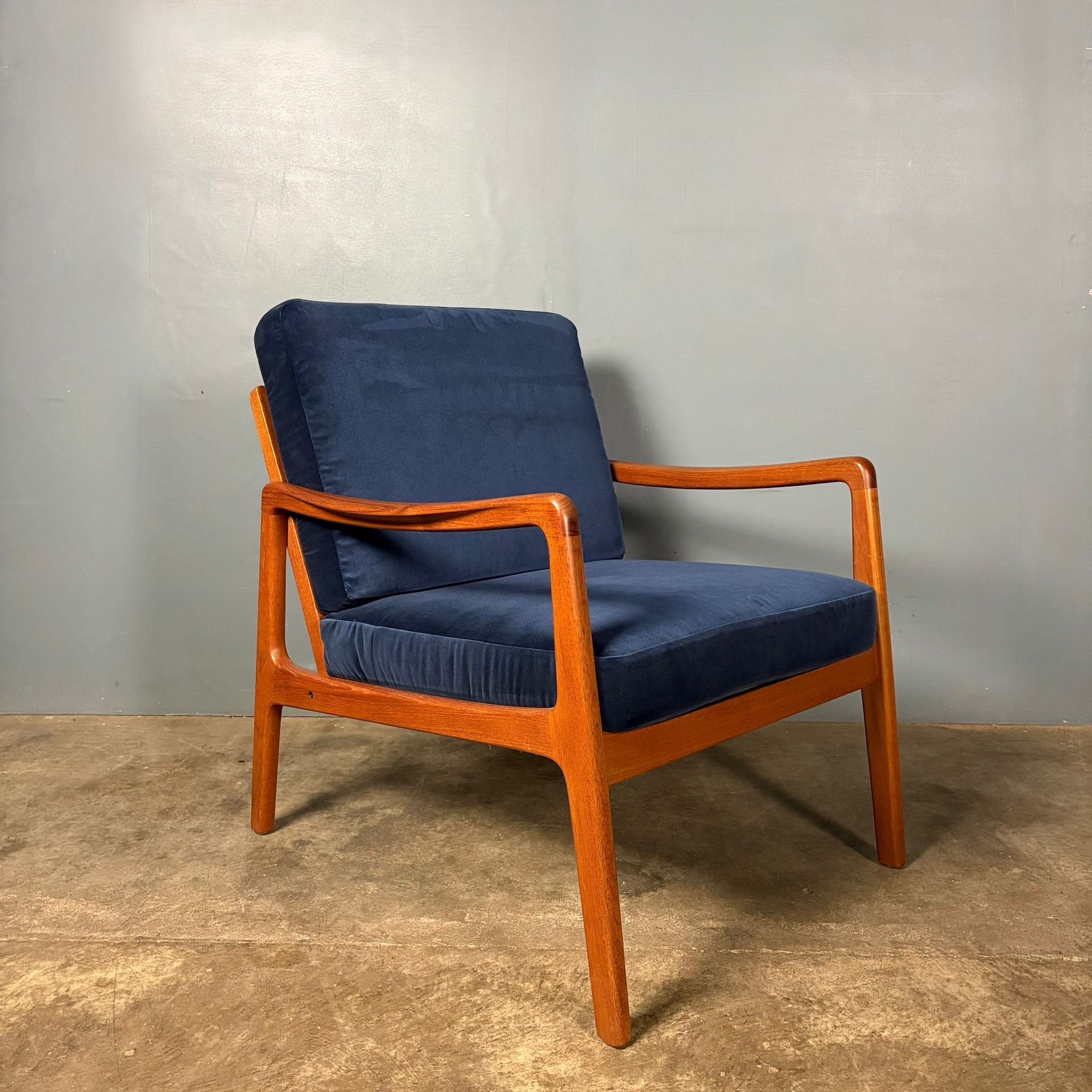 Ole Wanscher Model FD119 Teak Armchair France & Son Danish Mid Century Vintage Retro MCM
