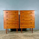 Mid Century Teak Chest Of Drawers Vintage Retro MCM