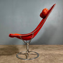 SOLD Swedish ‘Jetson 66’ Lounge Chair By Bruno Mathsson For Dux 1966 Mid Century Vintage Retro MCM
