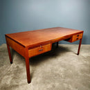 SOLD Danish Mahogany Executive Desk Ejner Larsen & Aksel Bender Madsen Willy Beck Mid Century Vintage Retro MCM