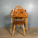 Ercol Model 437/439 Elm Windsor Writing Desk/Table & Matching Chair Mid Century Vintage Retro MCM