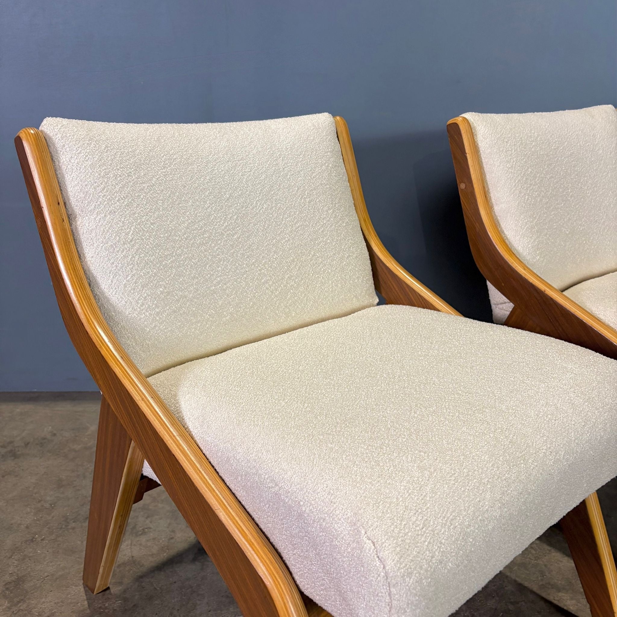 SOLD Pair Of Lounge Chairs Neil Morris From Morris Furniture Of Glasgow Mid Century Vintage Retro MCM