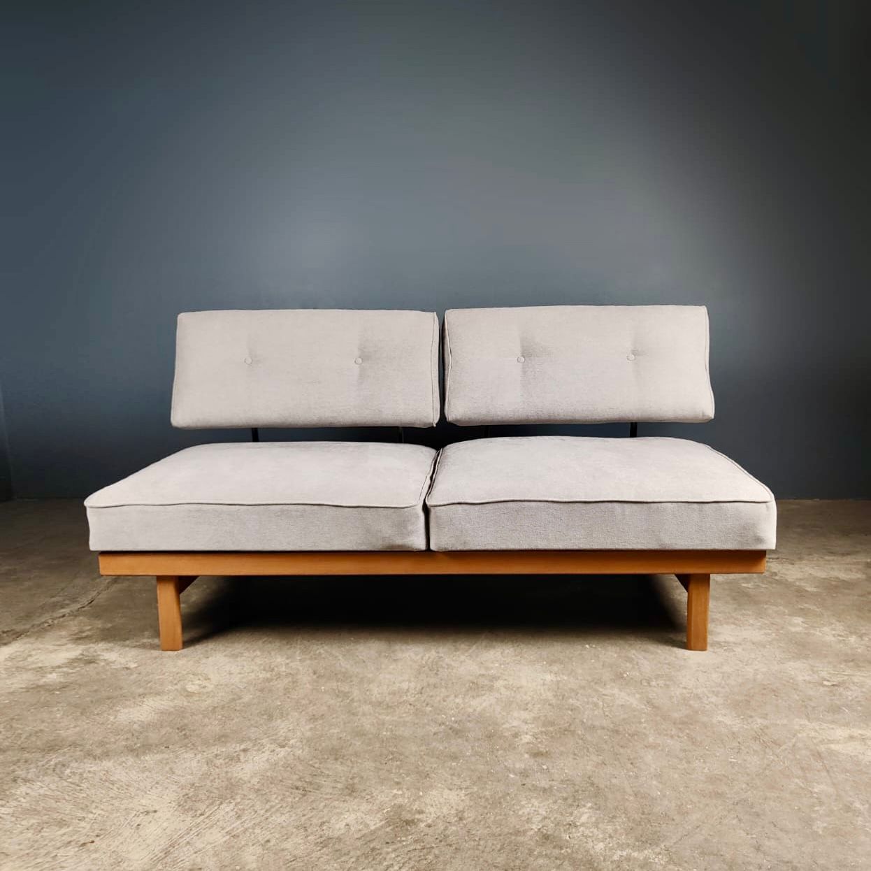 SOLD Stella Sofa Bed By Wilhelm Knoll & Walter Knoll For Knoll International Mid Century Vintage Retro MCM