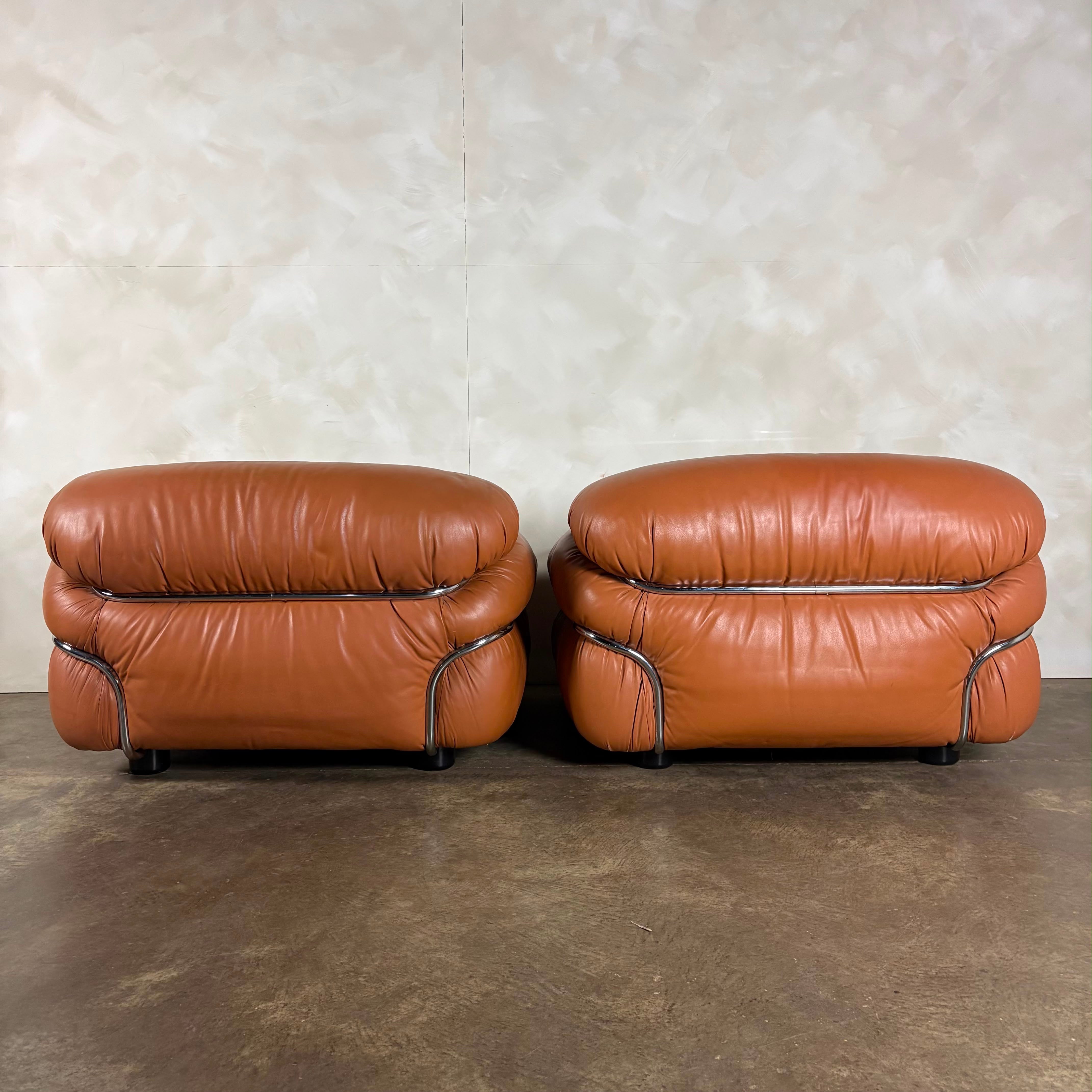 Sesann Cassina Armchair Gianfranco Frattini Italian Mid Century Vintage Retro MCM
