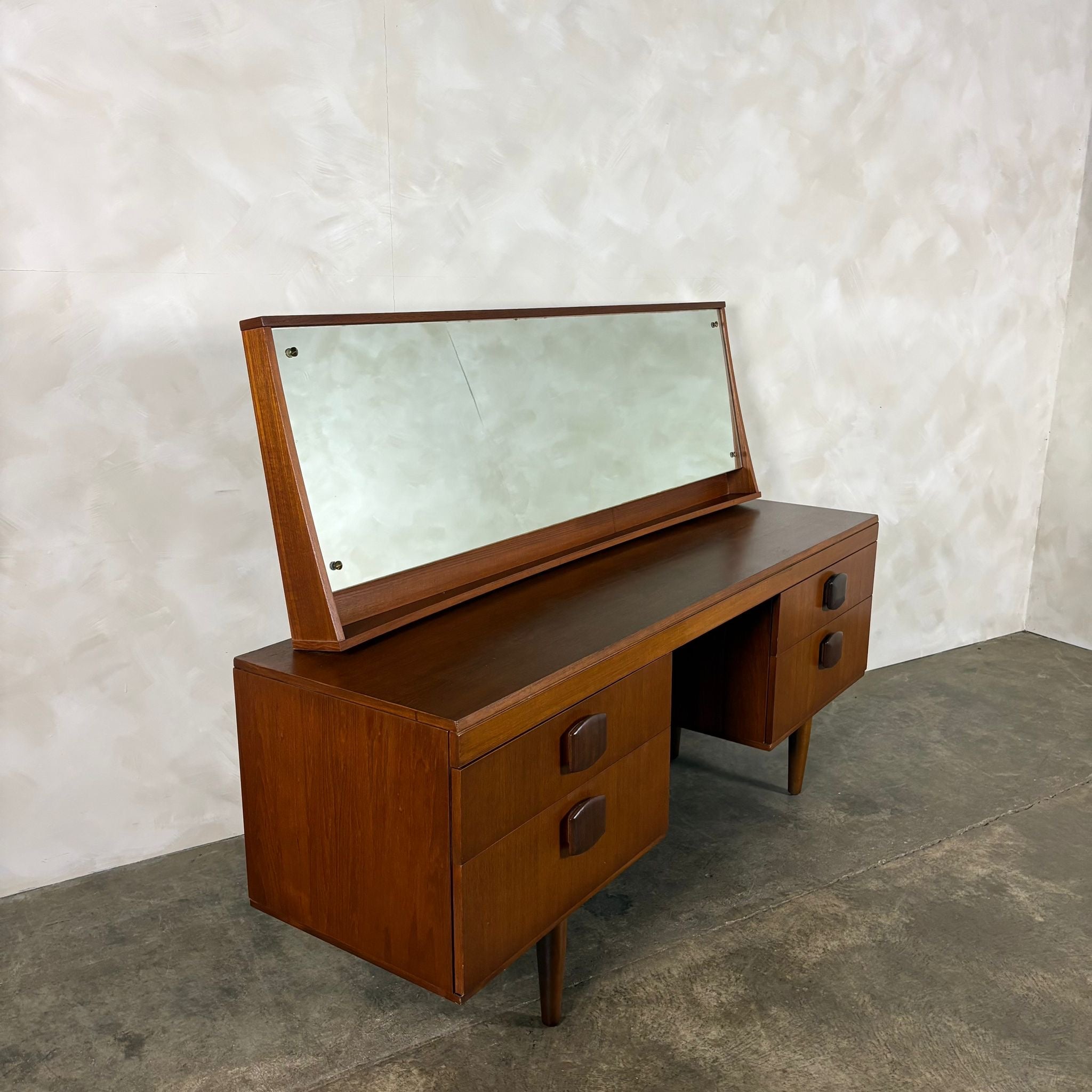 Stonehill Teak Dressing Table Mid Century Vintage Retro MCM