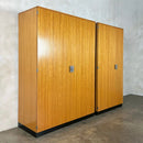 SOLD Mid Century Stag Fineline Pair Of Wardrobes By John & Sylvia Reid Vintage Retro MCM