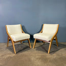 SOLD Pair Of Lounge Chairs Neil Morris From Morris Furniture Of Glasgow Mid Century Vintage Retro MCM