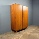 SOLD Pair Of Stonehill Matching ‘His & Her’ Teak Wardbobes Mid Century Vintage Retro MCM
