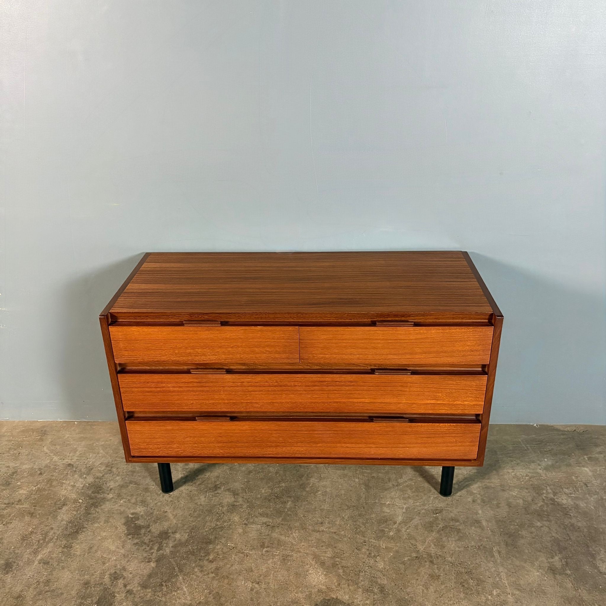 Mid Century Teak Chest Of Drawers Vintage Retro MCM