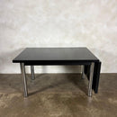 Six Black Marcel Breuer Cesca Bauhaus Dining Chairs With Matching Extending Dining Table Mid Century Vintage Retro MCM