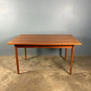 Teak Extendable Dining Table Mid Century Vintage Retro MCM