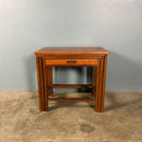 Danish Set Of Three Nest Of Tables Teak Mid Century Vintage Retro MCM