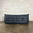 Togo Sofa Set Michel Ducaroy Ligne Roset Grey Leather Mid Century Vintage Retro MCM