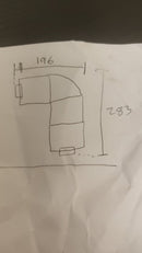 Mid Century Modular Corner Sofa & Armchair By Englender Vintage Retro MCM