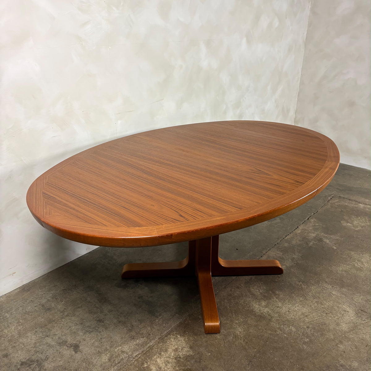 Danish Skovby Teak Extending Dining Table Mid Century Vintage Retro MCM