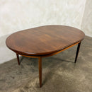 1960s G Plan Danish Range Extending Teak Dining Table & Five Dining Chairs By Ib Kofod-Larsen Mid Century Vintage Retro MCM