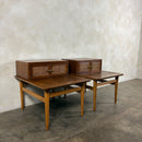 Pair Of Vintage American Of Martinsville Bedside Tables Nightstands Side End Tables Mid Century Retro MCM