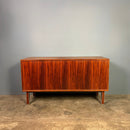 SOLD Nipu Super Top Rosewood Tambour Sideboard Credenza Mid Century Vintage Retro MCM