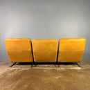 SOLD Tetrad Modular Nucleus Three Seater Sofa/Leather Chairs Mid Century Vintage Retro MCM