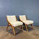 SOLD Pair Of Lounge Chairs Neil Morris From Morris Furniture Of Glasgow Mid Century Vintage Retro MCM