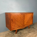 David Joel Small Teak Sideboard Mid Century Vintage Retro MCM