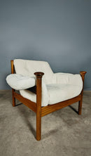 SOLD Guy Rogers Santa Fe ‘Her’ Armchair With Footstool Mid Century Vintage Retro MCM