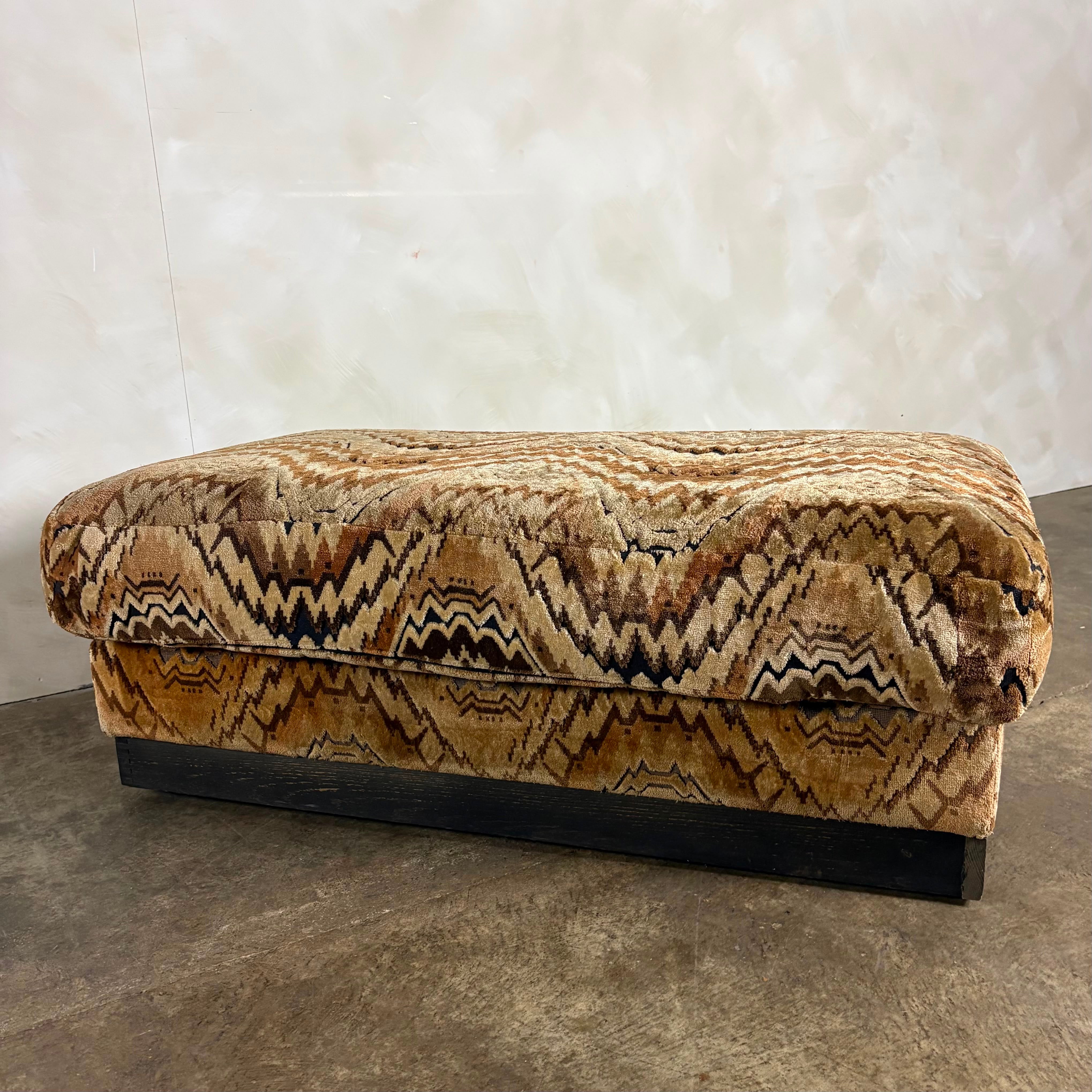 Howard Keith Footstool/Ottoman Diplomat Barbican HK London Mid Century Vintage Retro MCM