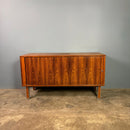 SOLD Nipu Super Top Rosewood Tambour Sideboard Credenza Mid Century Vintage Retro MCM