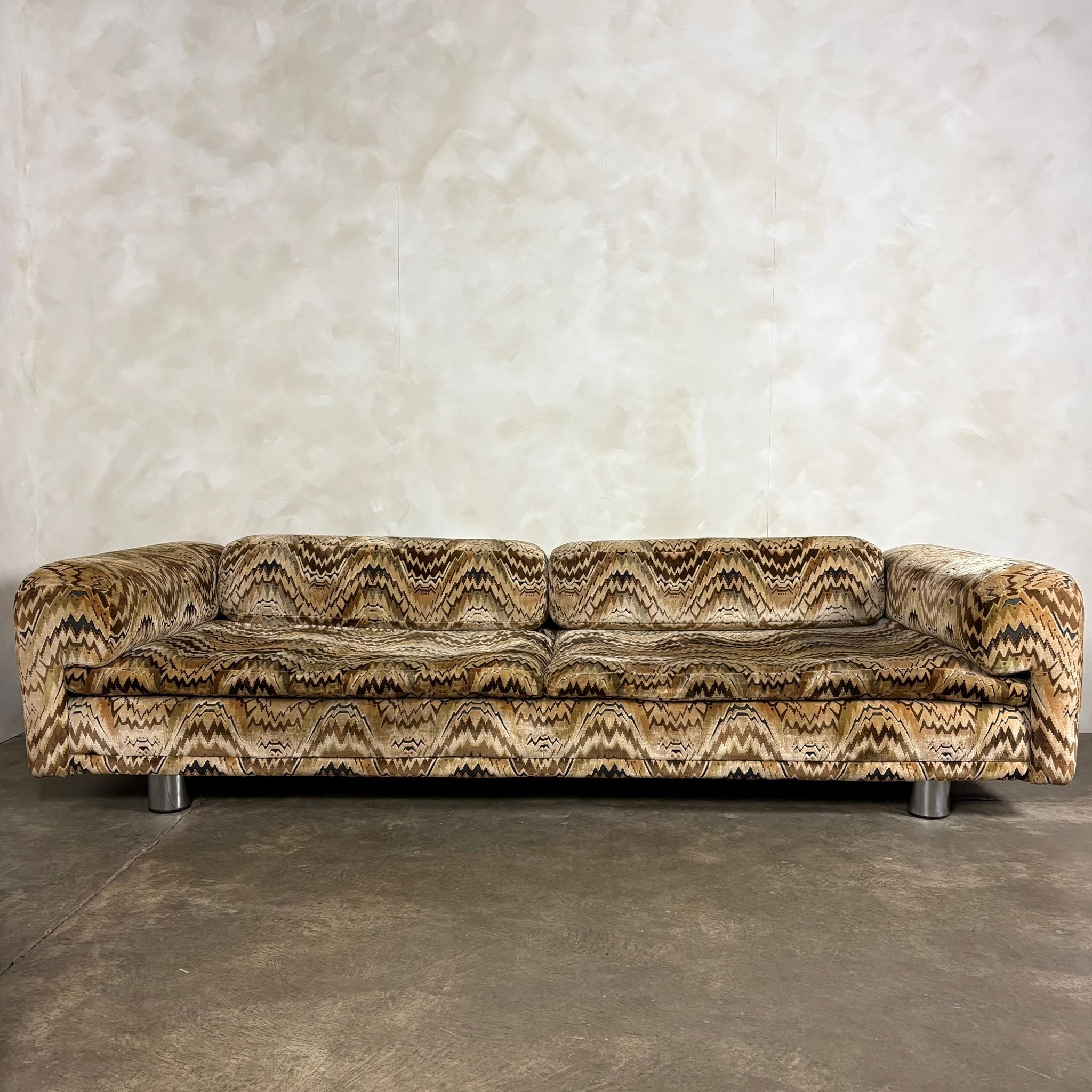 Howard Keith Original Diplomat Three Seater Sofa By HK London Diplomat Mid Century Vintage Retro MCM