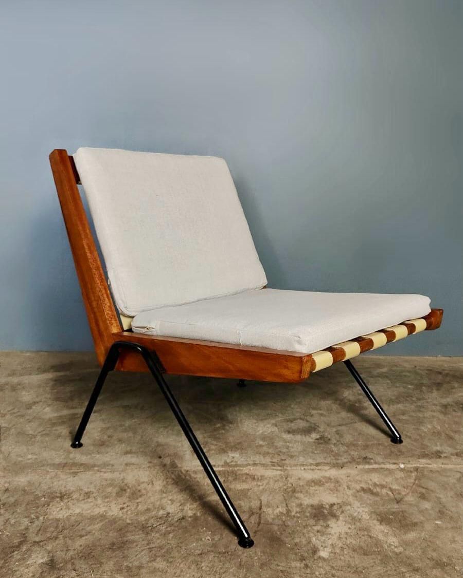 SOLD Original Robin Day For Hille ‘Chevron’ Lounge Chair Mid Century Vintage Retro