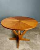 Søren Holger Georg Jensen for Kubus Starburst Radial Teak Coffee Table