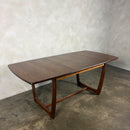 1960s Portwood Teak Extending Dining Table & Four Chairs Mid Century Vintage Retro MCM