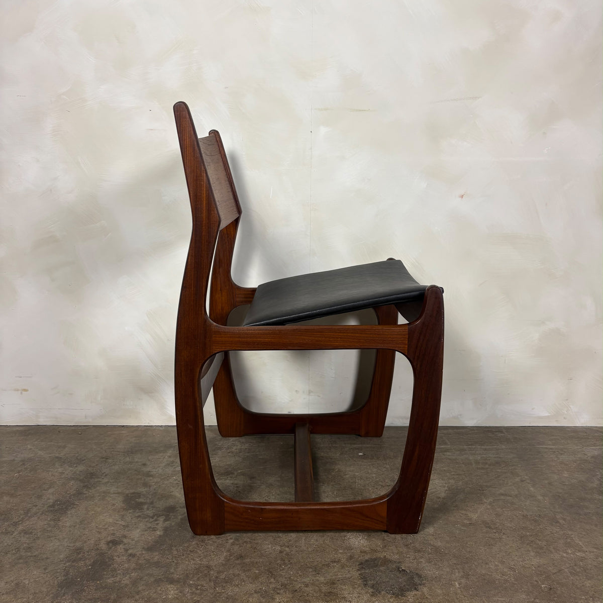 1960s Portwood Teak Extending Dining Table & Four Chairs Mid Century Vintage Retro MCM