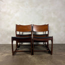 1960s Portwood Teak Extending Dining Table & Four Chairs Mid Century Vintage Retro MCM