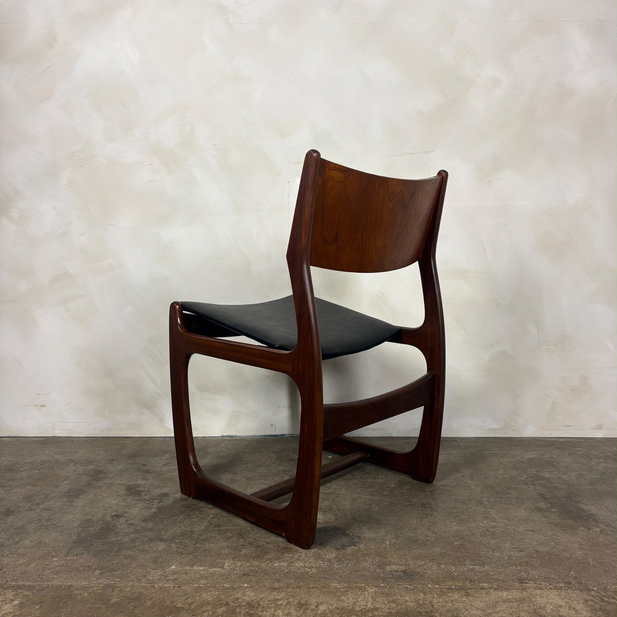 1960s Portwood Teak Extending Dining Table & Four Chairs Mid Century Vintage Retro MCM