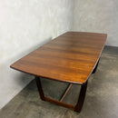 1960s Portwood Teak Extending Dining Table & Four Chairs Mid Century Vintage Retro MCM