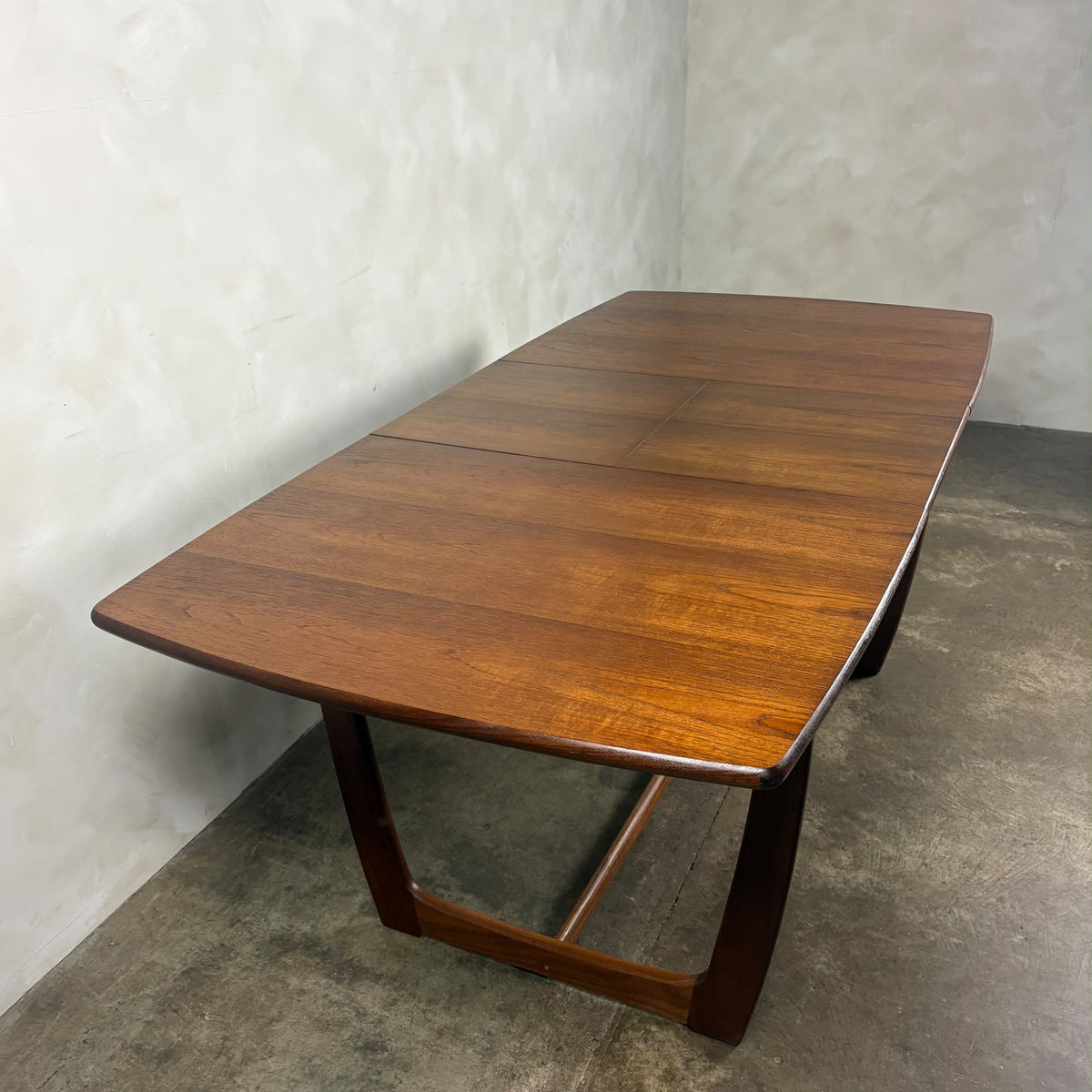 1960s Portwood Teak Extending Dining Table & Four Chairs Mid Century Vintage Retro MCM