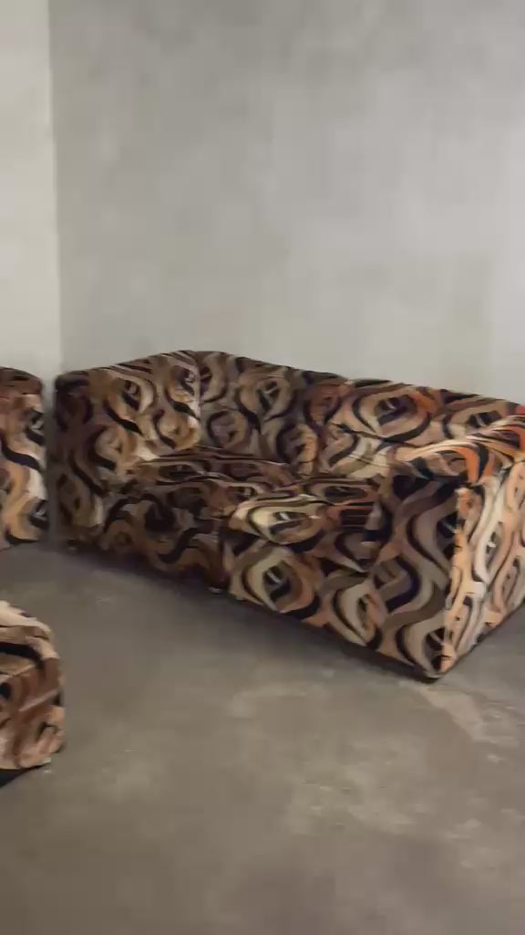 1970s Englender Six Piece Modular Lounge Suite Mid Century Vintage Retro MCM
