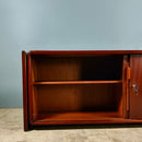 Rosewood Dyrlund Danish Sliding Sideboard Credenza Mid Century Vintage Retro MCM